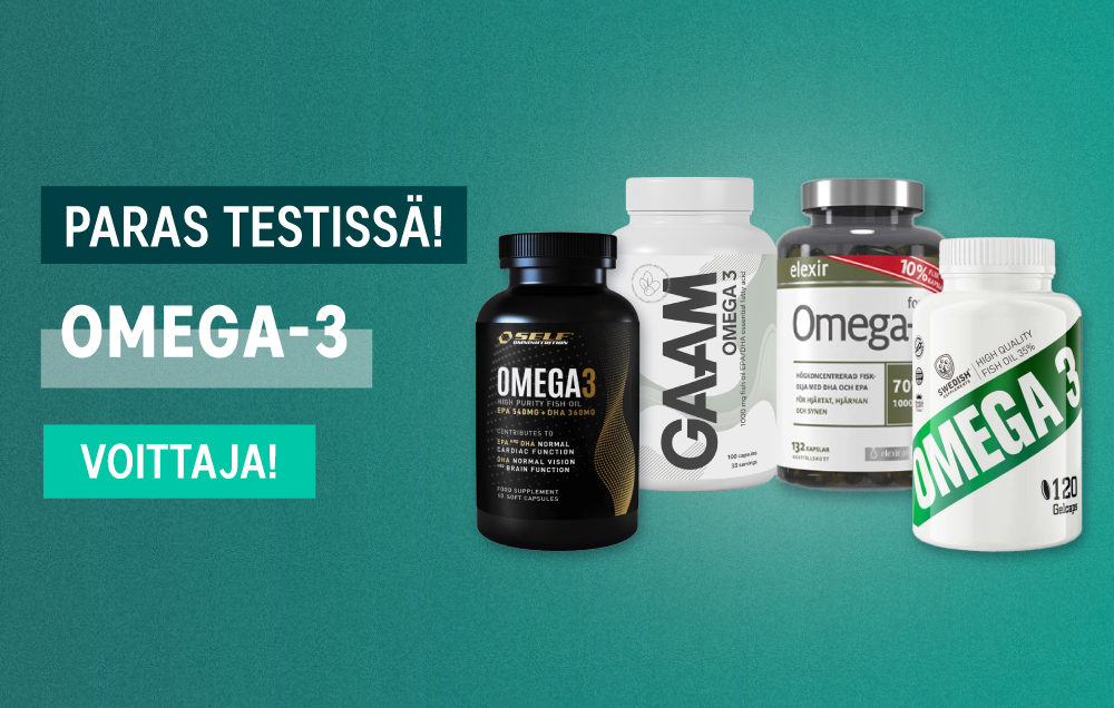 Mikä Omega-3 on oikeasti paras? Löydä inspiraatiota parhaiden testiemme voittajista täältä!